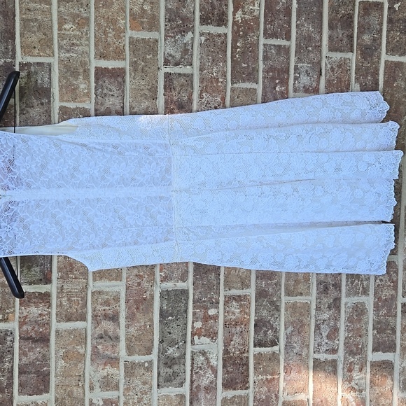 Nina Ricci Lace Crochet Knit Dress Size 2 Nwt - Picture 6 of 9